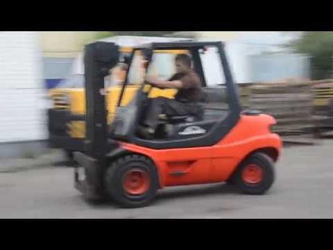 Видео: Автопогрузчик Linde H30 D, 3т, 4м, 2007 г.в.