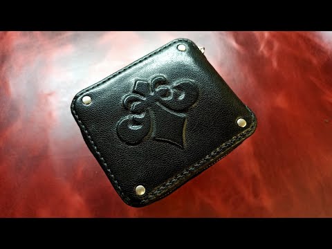 Видео: 2-я ЧАСТЬ. Неожиданный результат. Кошелек с давленкой. Изготовление. Порядок сборки.