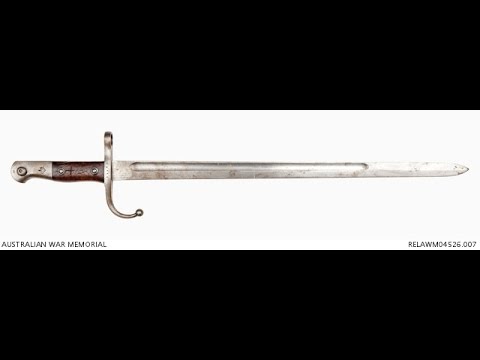 Видео: Щик модел 1890 за турски маузер