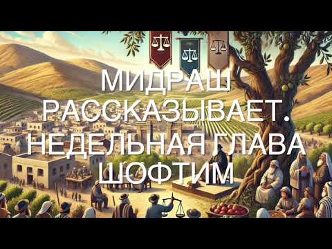 Видео: Мидраш рассказывает. Недельная глава Шофтим.