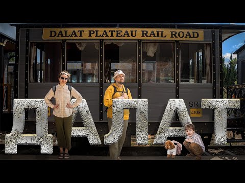 Видео: Путешествие по Вьетнаму. Далат: водопад Датанла, пагода Линь Фуок.