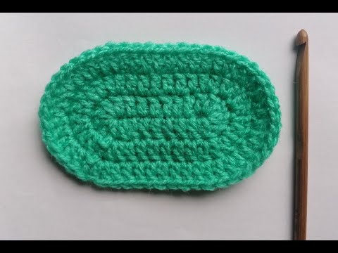 Видео: Как се плете Овал / Урок по плетене на една кука стъпка по стъпка/ How to crochet Oval /Step by step