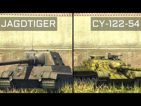 Видео: ЧТО ЛУЧШЕ СУ-122-54 или ЯГТИГР Wot BLITZ