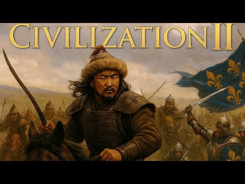 Видео: Цивилизация 2 - Тимучжин на Императоре #2 против Франции (пс1)