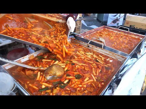 Видео: Удивительный процесс! ТОП-6 аппетитной уличной еды в Корее