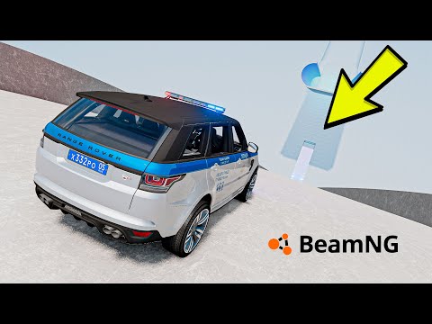 Видео: СПУСК ПО ЛЬДУ С ГОРЫ БЕЗ ТОРМОЗОВ В BEAMNG DRIVE
