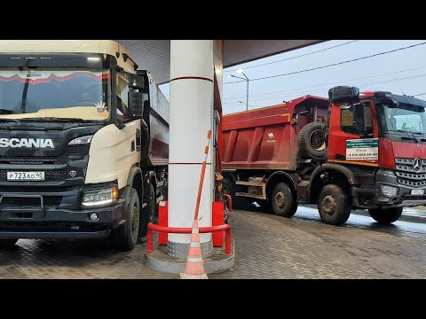 Видео: Работа на Scania G440 XT по москве. Почти 30 000 тыс км полёт нормальный