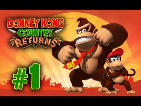Видео: Donkey Kong Country Returns прохождение часть 1