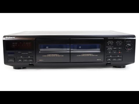 Видео: sony tc-wr661 кассетная дека