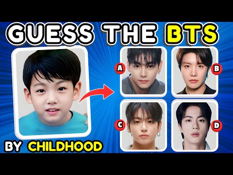 Видео: Сможете ли вы угадать участников BTS по детским фотографиям? 💜 | Викторина K-Pop 2025
