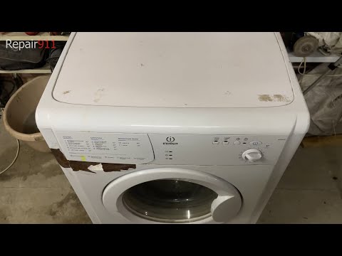 Видео: Восстановление и ремонт стиральной машины Indesit. Часть 1 - Разборка стиральной машины Индезит.