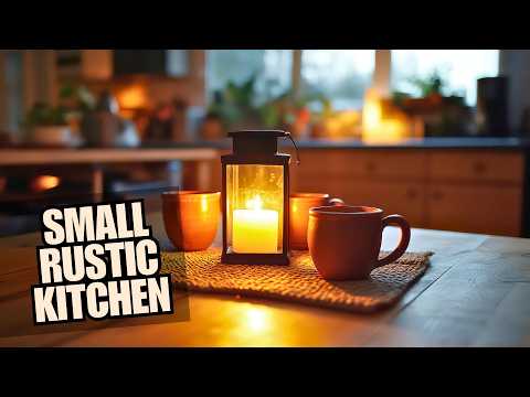Видео: Очаровательные идеи для маленькой деревенской кухни для уютного дома