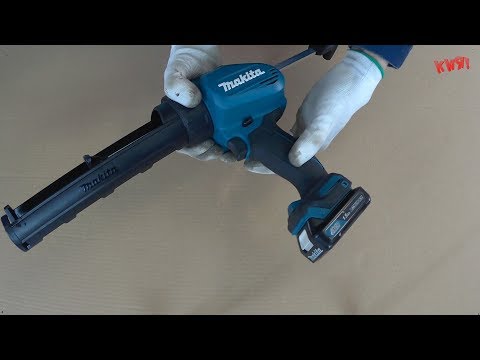 Видео: Аккумуляторный клеевой пистолет для герметика Makita CG100D  Обзор  Стоит ли покупать