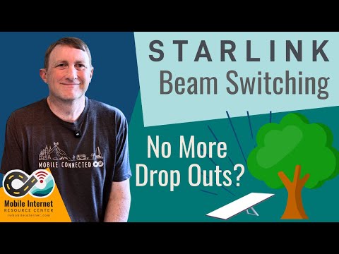Видео: Переключение луча Starlink — устранит ли оно прерывания сигнала из-за препятствий?