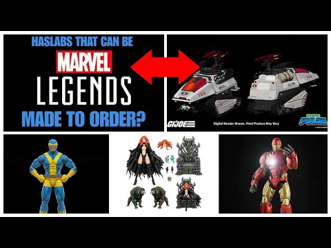 Видео: Перекраски MARVEL LEGENDS HASLAB теперь можно сделать на заказ? Давайте обсудим это! (Эпизод 746)