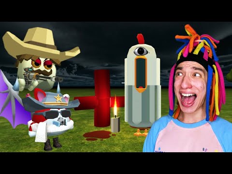 Видео: КИТАЙКА ПРОБУЕТ ВЫЗВАТЬ ГЛАЗОЕДА В CHICKEN GUN!