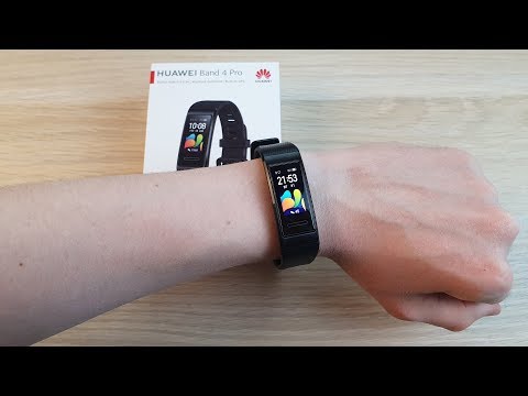 Видео: HUAWEI BAND 4 PRO - ОБЗОР И ПЕРВАЯ НАСТРОЙКА