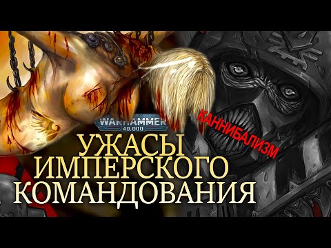 Видео: УЖАСЫ ИМПЕРСКОГО КОМАНДОВАНИЯ WARHAMMER 40000