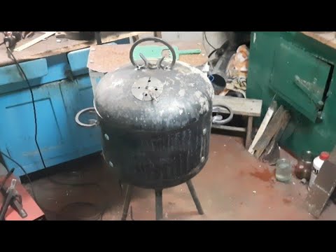 Видео: Барбекю. Гриль и ДВА стартера из водонагревателя на 50 литров. 2023.