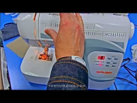 Видео: Полный обзор швейной машины SIRUBA HSP - 6854