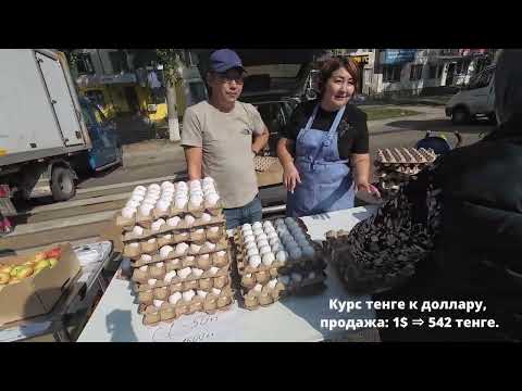Видео: Осенняя ярмарка в Уральске. Цены. Что на прилавках. Дачники, фермер и народ. 06.09.25г.