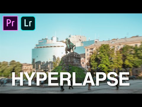 Видео: Как сделать ТАЙМЛАПС в движении? (HYPERLAPSE)