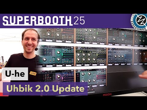 Видео: U-he: Обновление Uhbiq 2.0 — Superbooth 2025