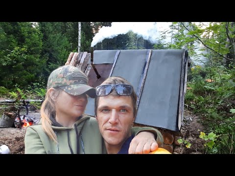 Видео: ЗДРАВСТВУЙ ИЗБА. ВЗЯЛ ОПЕРАТОРА И УШЛИ С НОЧЁВКОЙ В ЗИМОВЬЁ. ПОДГОТОВКА СТРОИТЕЛЬСТВА БАНИ В ТАЙГЕ.