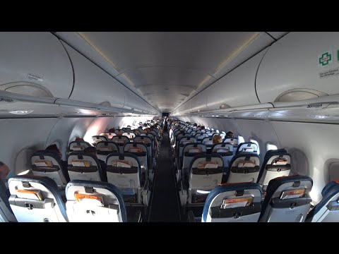Видео: Перелет в Белград из Санкт-Петербурга, а/к Аэрофлот, Airbus A320, 28F. Октябрь 2021
