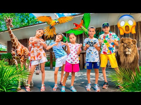 Видео: ЗООПАРК🐒🐟🐊🐆🦚| ҮЛКЕН ҮЛКЕН ЕКЕНҒОООЙ ЖАНУАРЛАР😱🤩#trend #назымменбирге 