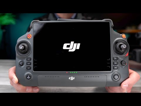 Видео: DJI RC Plus — флагманский контроллер корпоративного класса