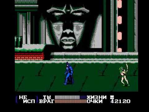 Видео: Batman Returns (NES, Famicom, Dendy) все боссы