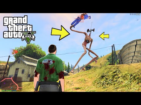 Видео: Я Нашел РЕАЛЬНЫЙ СИРЕНОГОЛОВЫЙ в ГТА 5 / GTA 5 Siren Head