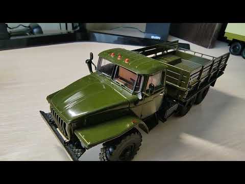 Видео: УРАЛ 4320 SSM /AVD масштаб 1:43.