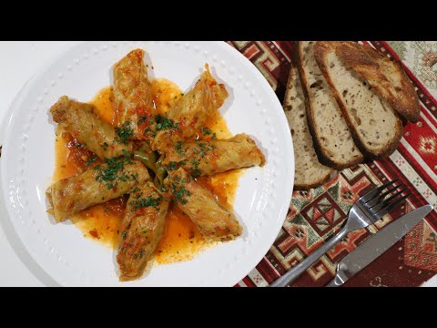 Видео: Армянская Толма - Голубцы из Молодой Капусты - Рецепт от Эгине - Heghineh Cooking Show in Russian