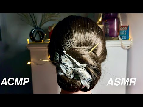 Видео: АСМР Причёска🤍Расчесывание волос🤍Шепот🤍ASMR Hairstyle🤍Hairbrushing🤍Whisper🤍Hairdresser