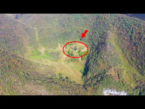 Видео: В раю семья из Гуйчжоу живет одна в уединении в долине.