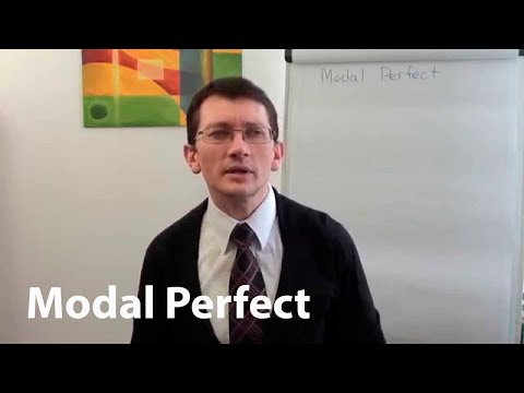 Видео: Максим Ачкасов - Модальный перфект (modal perfect) английского языка