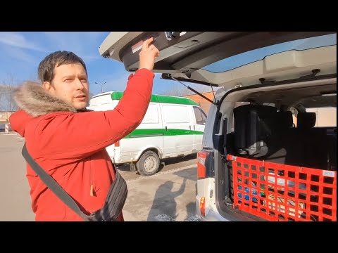 Видео: Купил правый руль авто в Японии Mitsubishi Delica D5 P с аукциона под заказ в Москве за 2.850 руб