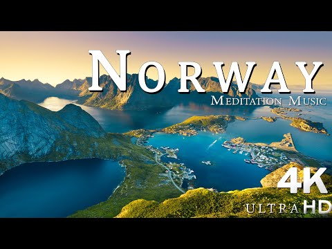 Видео: Полет над Норвегией (4K UHD) — Потрясающее музыкальное видео с красивой природой — 4K UHD TV