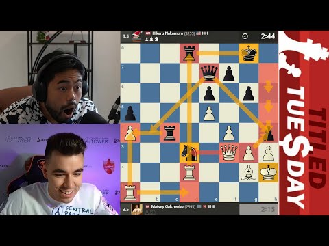 Видео: Попробуем НАДУРИТЬ Хикарыча! Матвей Гальченко - Хикару Накамура