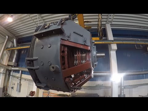 Видео: 5 ТОНН ВЕСА В ГЕНЕРАТОРЕ ОТ ТЕПЛОВОЗА