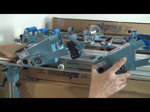 Видео: NEW плиткоріз Sigma Kera Cut EXT 8AE2 та Kera-flex ext 38F11D L = 3320 мм