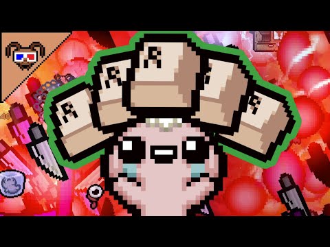 Видео: Я зарестартил игру ПЯТЬ РАЗ и вот что получилось...{The binding of isaac}