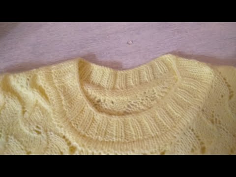 Видео: Ложная кетлевка при вязании изделия снизу вверх. МК.