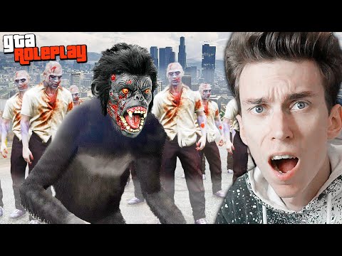 Видео: Я СОЗДАЛ ЗОМБИ ВИРУС и ЗАРАЗИЛ ВЕСЬ ГОРОД! ► GTA 5 RP (Radmir RP)