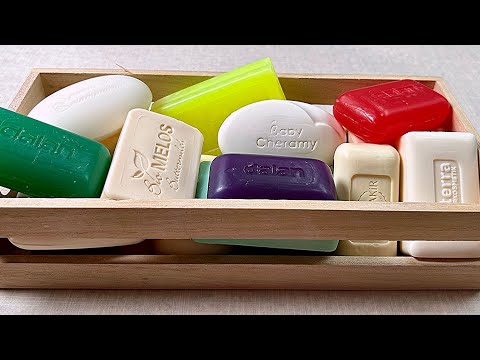 Видео: ASMR soap cutting 🤍 Резка мыла АСМР