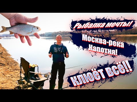 Видео: Рыбалка мечты! Москва-река. Капотня! Клюёт всё!! Фидер - 2024!