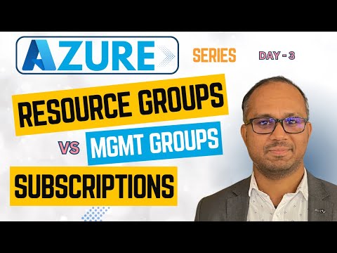 Видео: День 3. Группы ресурсов, подписки и группы управления (Azure)