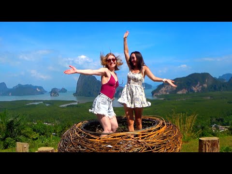 Видео: Девчонки кайфуют от Таиланда!)